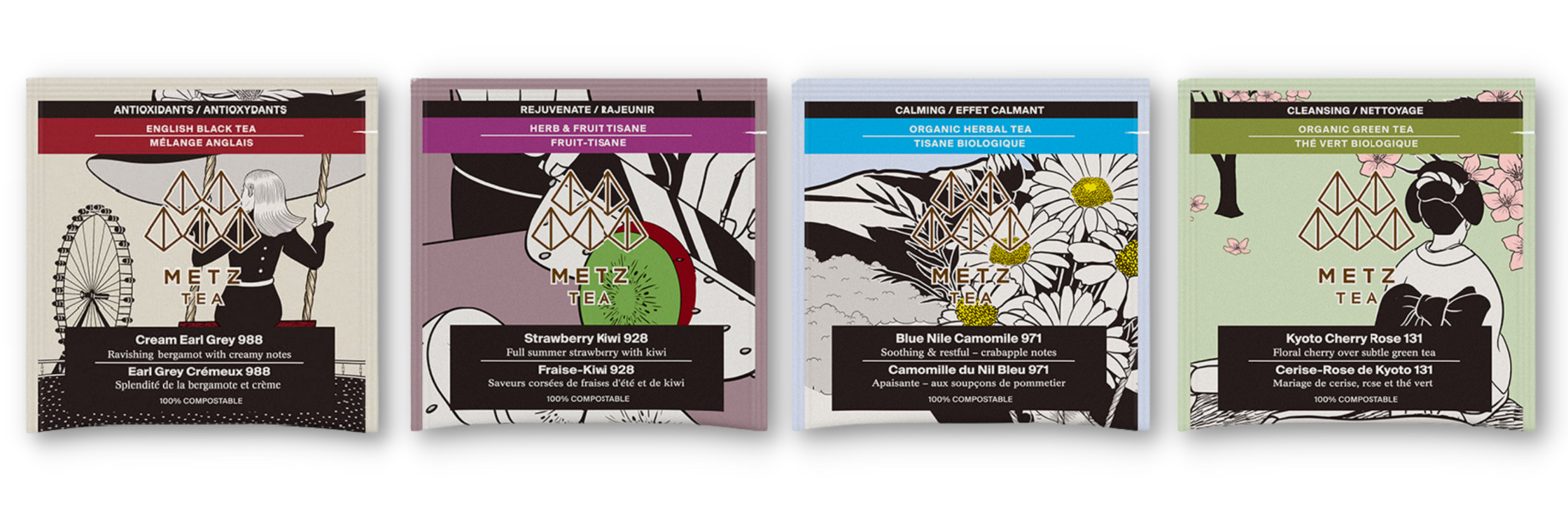 The Metropolitan Tea Company Inc. - 100% Compostable Packaging